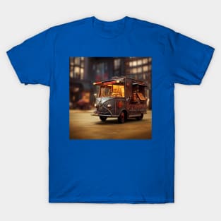 Steampunk Tokyo Ramen Food Truck T-Shirt